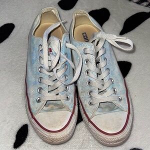 Converse Pastel Blue and White Sneakers